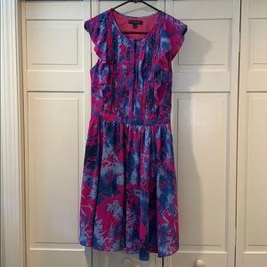 Banana Republic Flutter Sleeve Dress